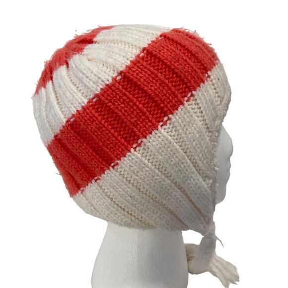 Columbia Knit Beanies Set 2 Stripes Designs unisex blue yellow orange ecru white - Picture 7 of 16